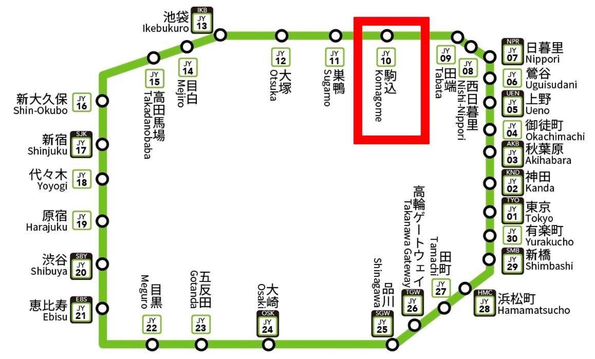 2F京都新装修日式房间jr山手线步行1Min地铁直达新宿池袋上野东京站 Tokyo Luaran gambar